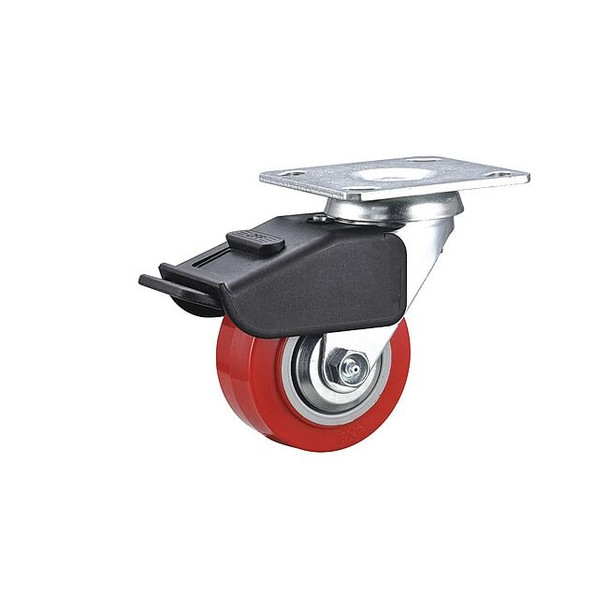Manufacturer Varies Plate Caster,Swivel,Polyurethane 55KJ62