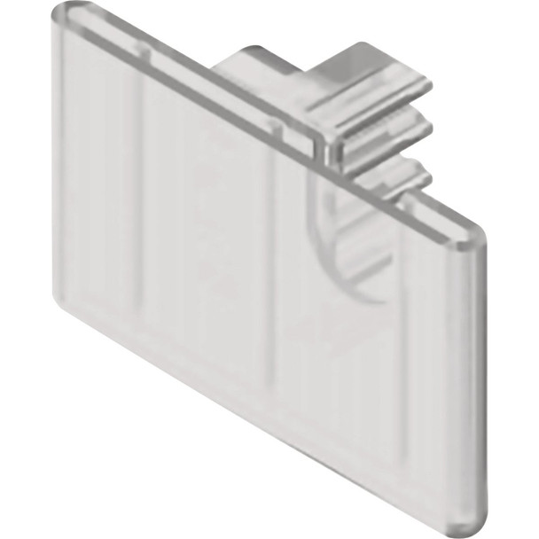 Siffron 2 In. x 1-1/4 In. Pocket Bin Label Holder 4424587210 Pack of 100