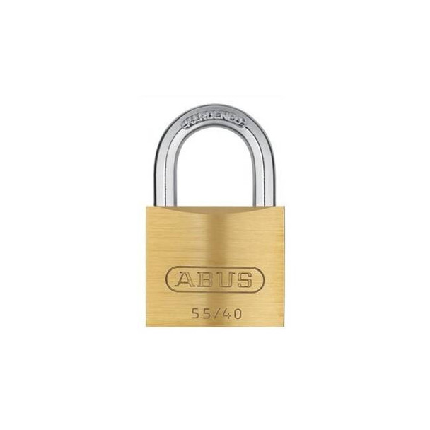Abus Padlock,1 9/32" H,1 1/2" W,Brass 55611