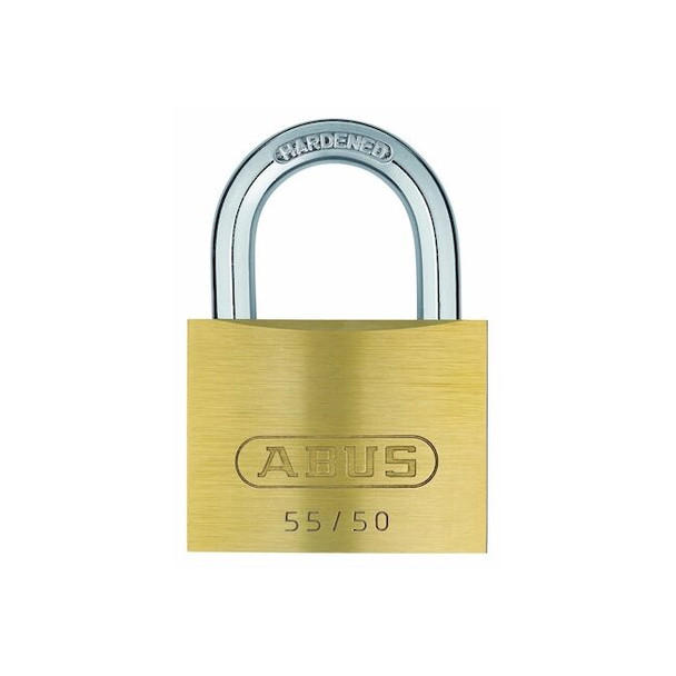 Abus Padlock,1 29/64" H,1 7/8" W,Brass 55811