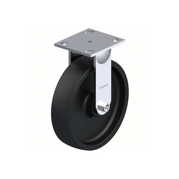 Manufacturer Varies Plate Caster,Rigid,Nylon,9 1/2"H P21R-NG080R-14