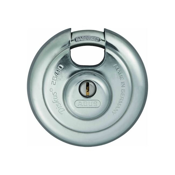 Abus Padlock,3 1/2" H,3 5/8" W,Silver 26830