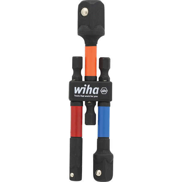 3 Piece Color Coded Socket Adapters 70488