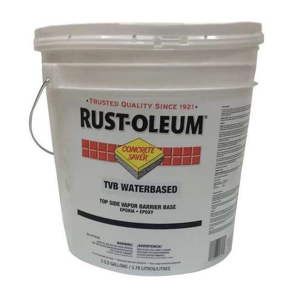 Rust-Oleum Base Vapor Barrier Primer, Clear, Flat, 59 oz, 250 sq ft/gal 277494