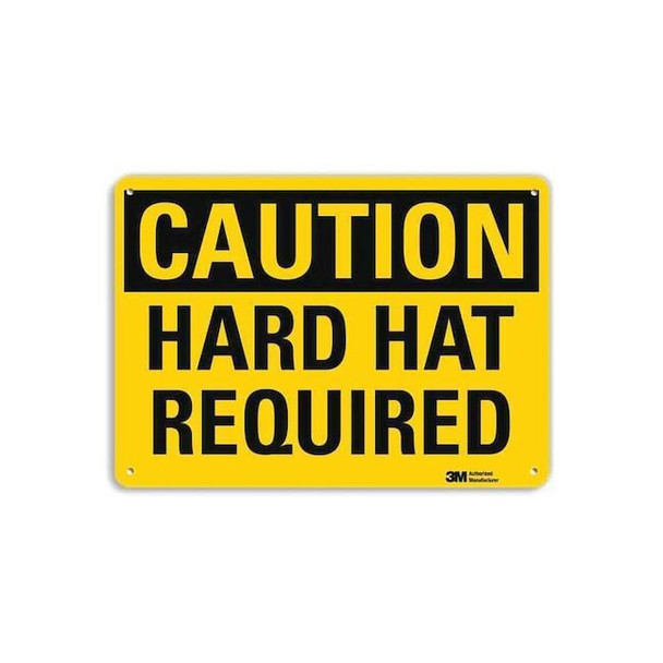 Lyle Caution Sign,14" W,10" H,0.040" Thick, U4-1359-NA_14x10 U4-1359-NA_14x10