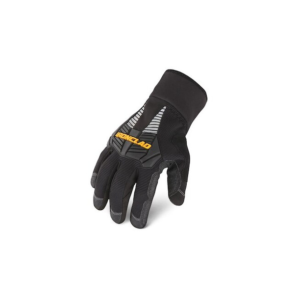 Cold Condition(R) Mechanics Gloves, Synthetic Leather Palm, Black