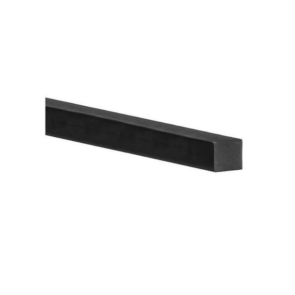 Manufacturer Varies Buna-N Square Cord,3/8" CS,5' L,70A ZUSA-RC-1098