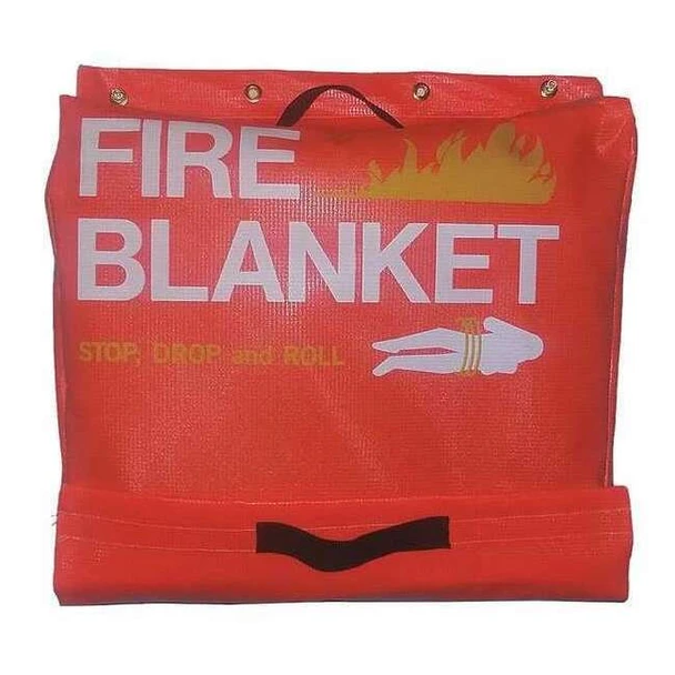 Manufacturer Varies Fire Blanket Vinyl Tote 8AA30
