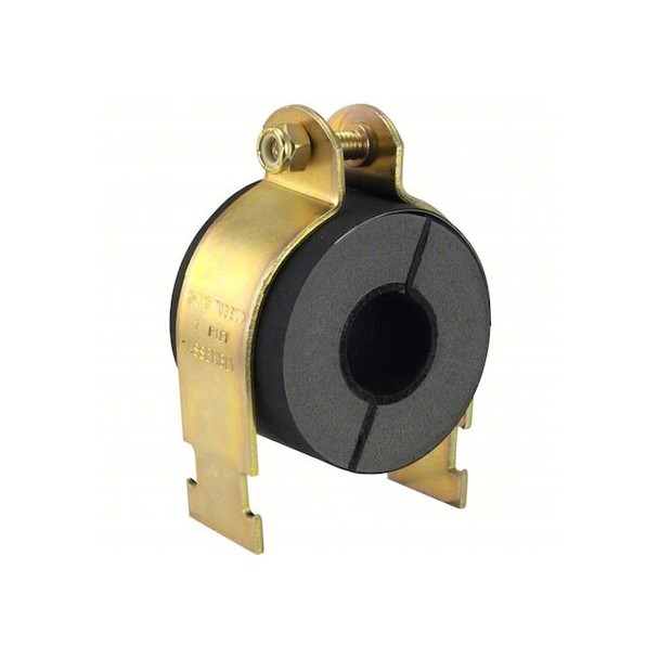 Zsi Insulated Strut Clamp,1/4"OD,1 1/8"W UX1412