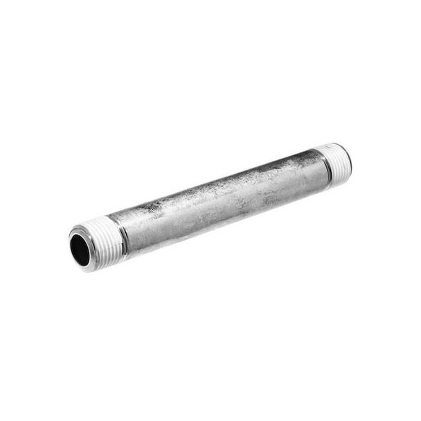 Manufacturer Varies Nipple,Schedule 80,27/64" ID,304 SS ZUSA-PF-3788