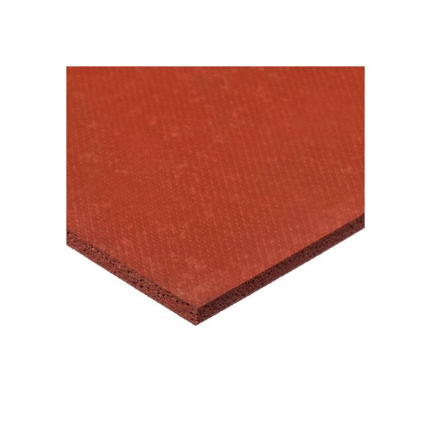 Foam Sheet, Closed Cell, 12 in W, 12 in L, 1/16 in Thick, Red