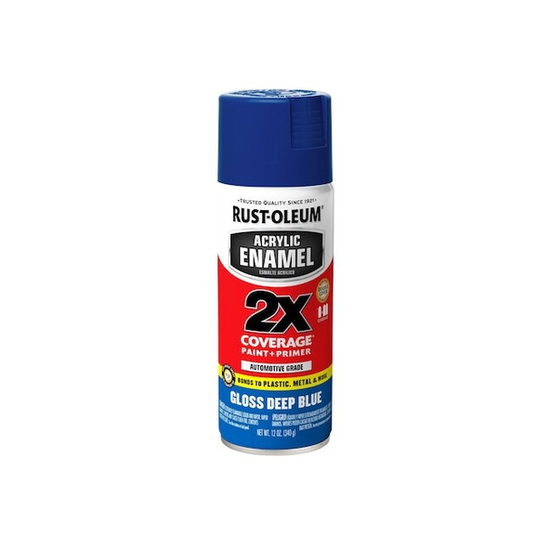 Rust-Oleum Acrylic Enamel,Gloss Blue,6/Pack 271942 Pack of 6