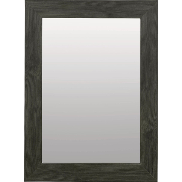 Zenna Home 20 In. x 26 In. Wallowa Pine Framed Wall Mirror M2026WP