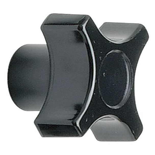 Davies Four Prong Knob, Clamp Knob, 5/16-18 Size, 1"L, HR Phenolic 2830-A