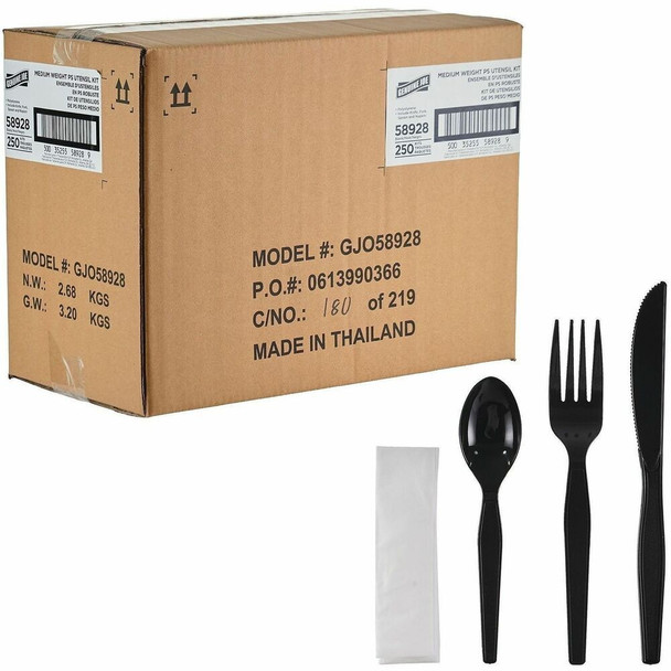 Genuine Joe  Cutlery Set 58928