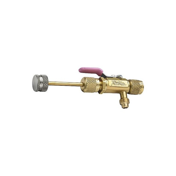 Yellow Jacket Valve Core Remover, 10 in L, Brass 18992