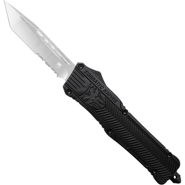 LARGE BLACK CTK-1 TANTO SERRATED LBCTK-1LTS
