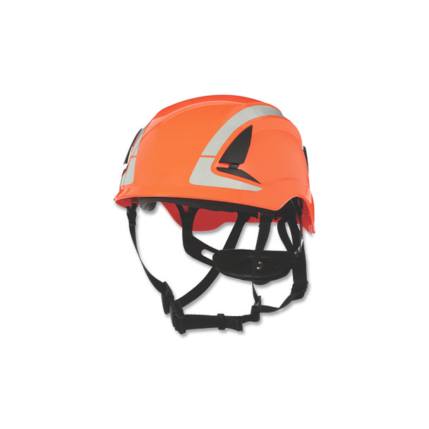 SecureFit™ Safety Helmet, w/Reflective Tape, Orange