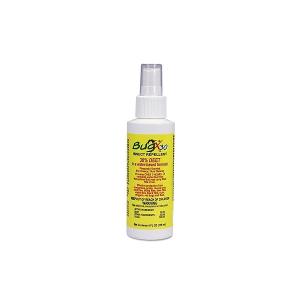 BugX Insect Repellent Spray, 4 oz Bottle