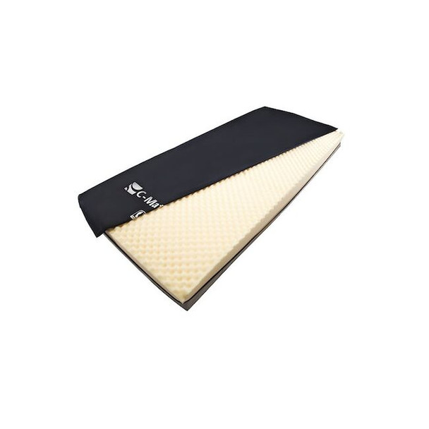 C-Matt Mattress, 80x6x35-1/2in, Foam, Fire Prot. H11636