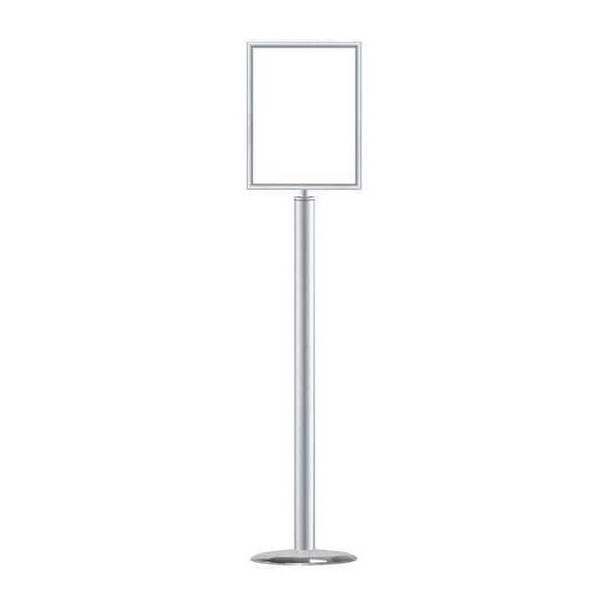 Manufacturer Varies Sign Holder,11In x 14In Frame,Chrome 1310U-1S-1114HD-V