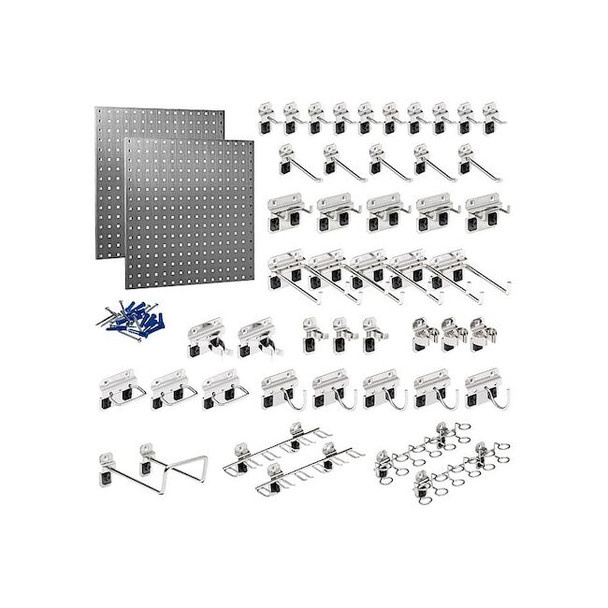 Triton Products Stationary Pegboard Panels,SS LB1-S Kit