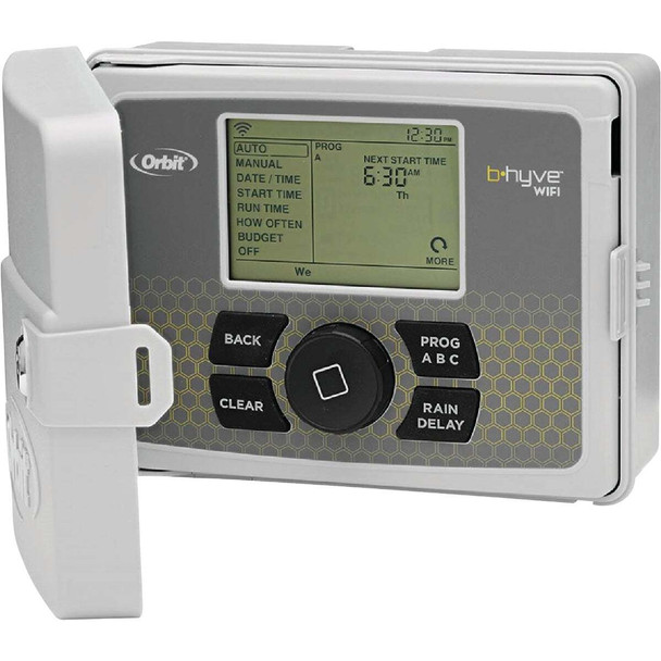 Orbit B-Hyve WiFi 6-Station Indoor/Outdoor Plug-In Sprinkler Timer 57946