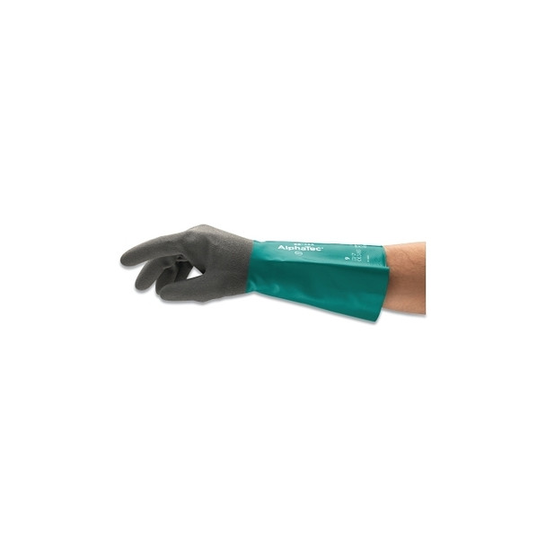 AlphaTec® Nitrile Glove, Size 11, Gray
