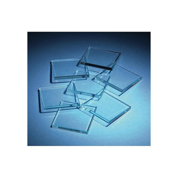 United Scientific Streak Plate,Glass,2" X 2" X 1/4,PK 10 GLP2X2-S