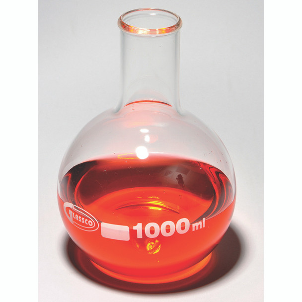 United Scientific Boiling Flask,Flat Bottom,Borosilicate FG4060-1000