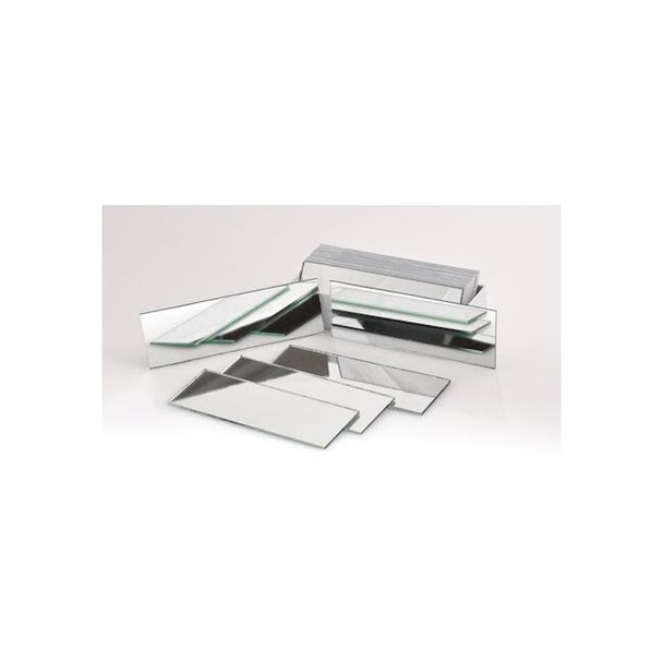 United Scientific Plane Glass Mirror Strips,3" X 1",12/Pack MSG3X1 Pack of 2
