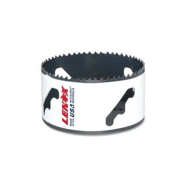 Bi-Metal Speed Slot® Hole Saw, 3-3/4 in dia, Bi-Metal