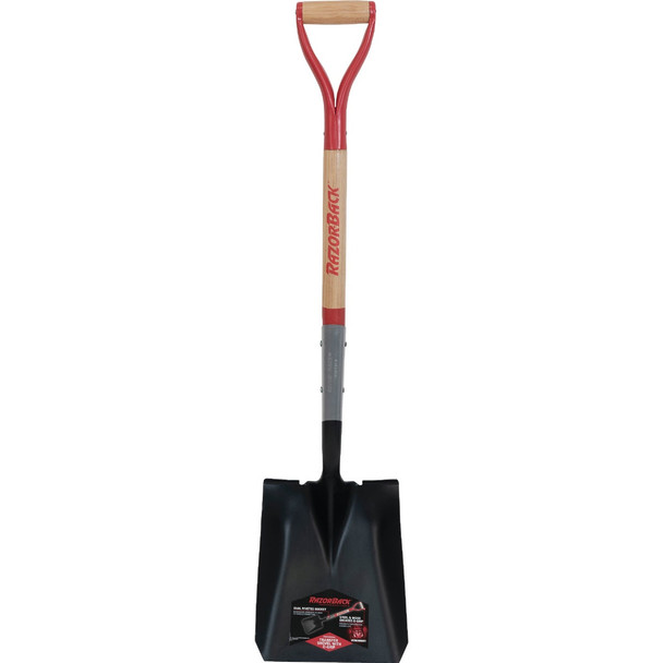 Razor-Back D-Handle Square Point Shovel 42116
