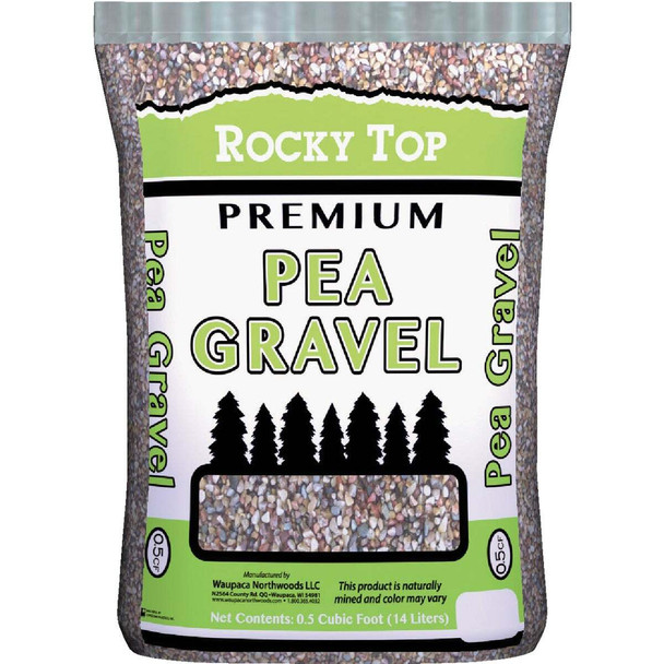 Rocky Top 0.5 Cu. Ft. 50 Lb. Pea Gravel WRT00023