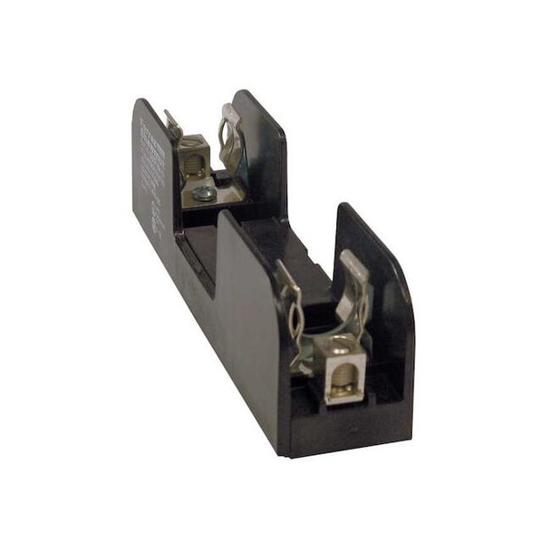Open Fuse Block, 31 to 60A Amp Range, 600V AC/DC Volt Rating, 1 Poles, Box Lug