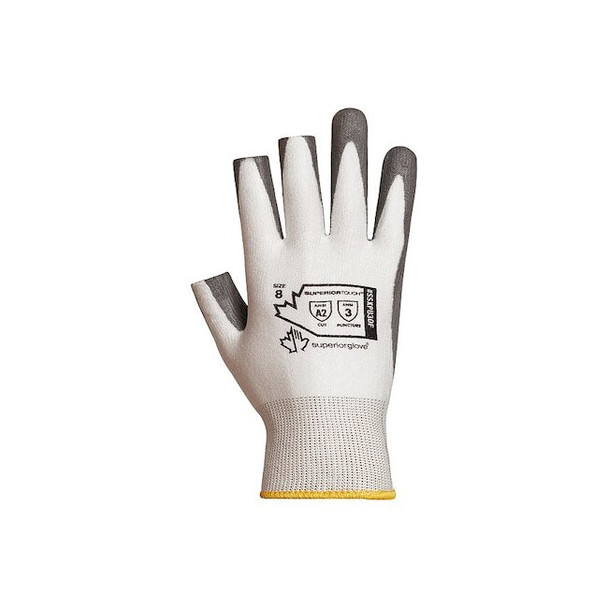 Open Finger Gloves, Polyester/Stainless Steel, 1 PR Pack of 12