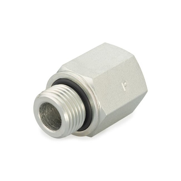 Parker Steel,Straight,1/4"BSPPx1/4"NPT 1/4X1/4F4OHGS