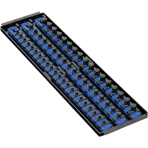 3 Rail Twist Lock Socket Boss® 18", Blue - 1/4", 3/8" & 1/2" 8451