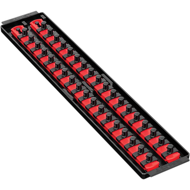 2 Rail Twist Lock Socket Boss® 18", Red - 3/8" 8453