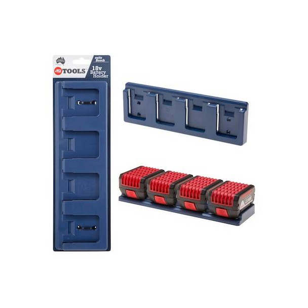 48 Tools Battery Holder, 11.5 in L, 18 V BH-BOS-DBL-04