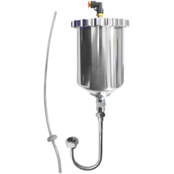 Cup Assembly - 400cc Aluminum - - U-Tube Gravity Conversion [For M] 9960