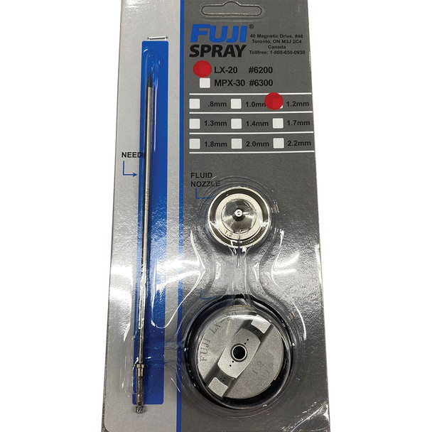 LX-20 - Air Cap Set - 1.2mm 6200LX-1.2