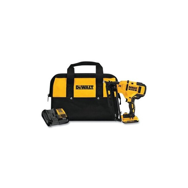 XR® Cordless Angled Finish Nailer Kit, 20V Max, 16 ga