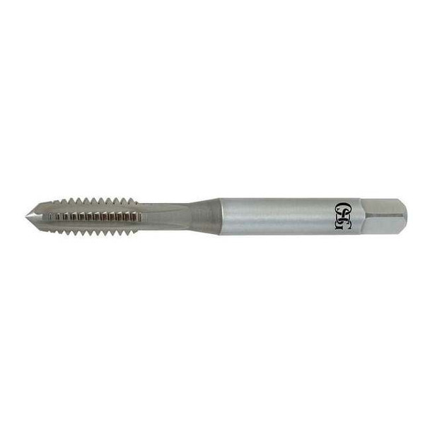 Osg Straight Flute Hand Tap, #8-32, Plug, 4 Flutes, UNC 3145803