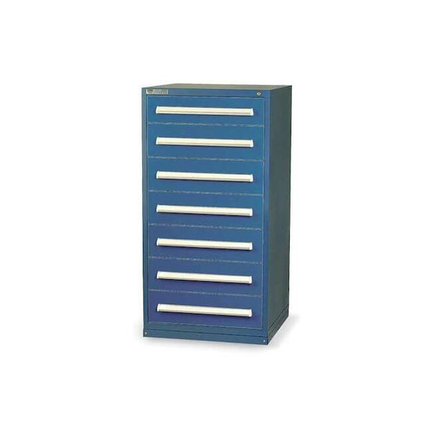 Vidmar ModDrwrCab,59"x30"x28",Light Gray,7Drwr SCU3189A-FTKAVG