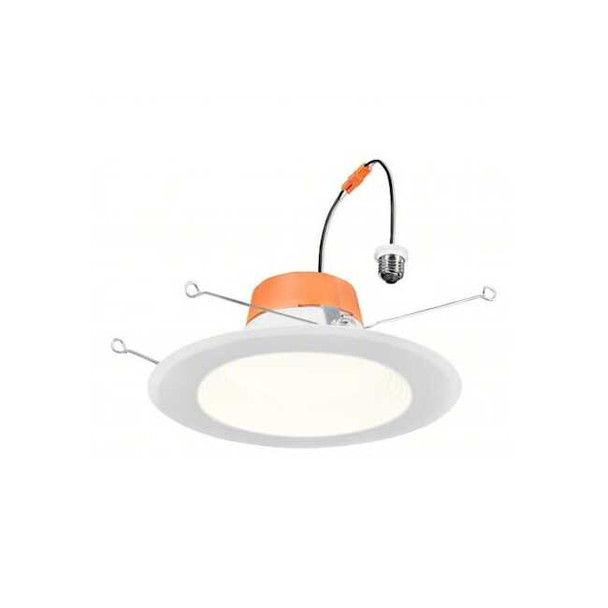 Downlight, 725 lm, 5 in; 6 in, 120V AC