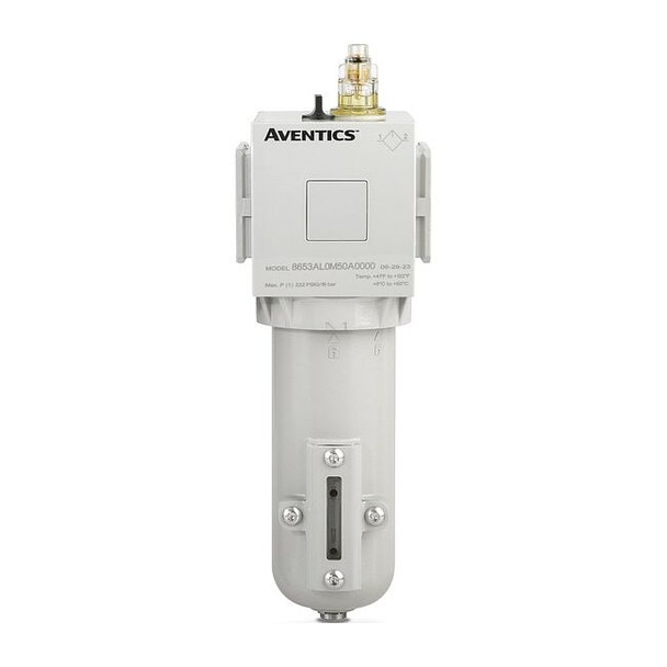 Numatics Lubricator,3/4 in,Metal Bowl,2.55 lb 8653AL0M50A0000