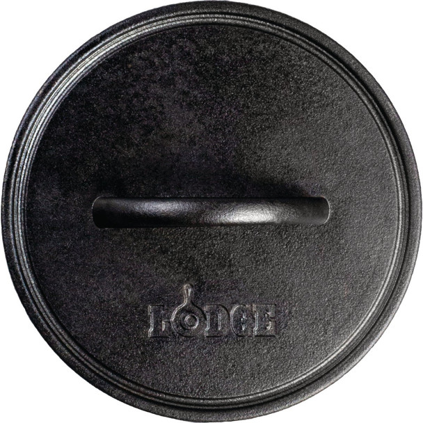 Lodge 8 In. Cast Iron Round Flat Grill Press L8RFIP