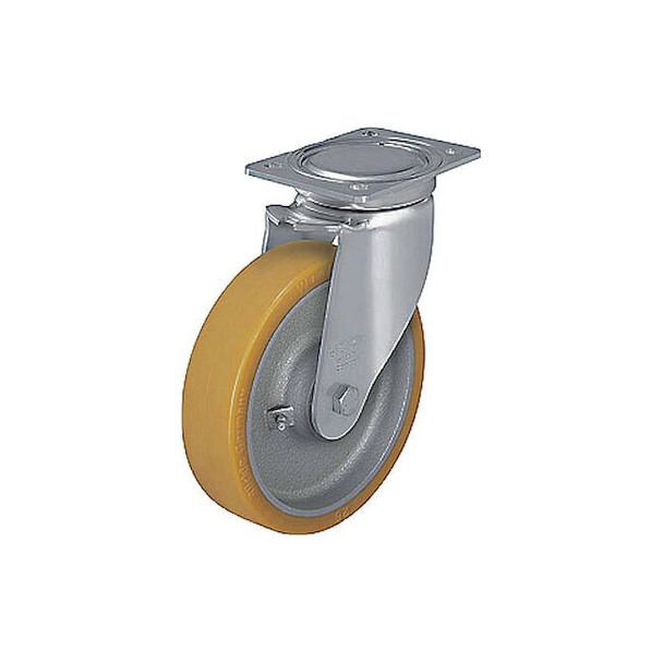 Manufacturer Varies Plate Caster,1650 lb. Ld Rating,Ball LU-GTH 160K
