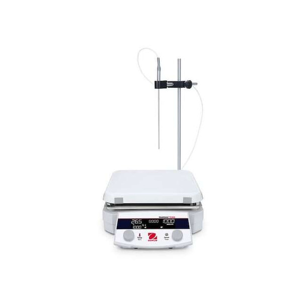 Ohaus Hot Plate Stirrer,Ceramic Coated Al e-G52HS10C 100-120V